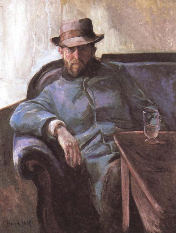 Edvard Munch Hans oil painting image